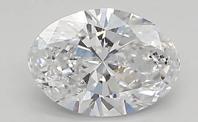 0.57ct E SI1 Oval (IGI)
