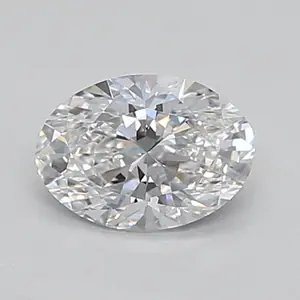 0.57ct D SI1 Oval (IGI)