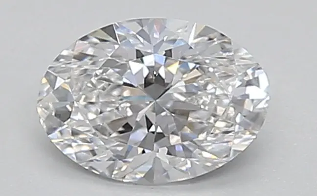 0.57ct D SI1 Oval (IGI)