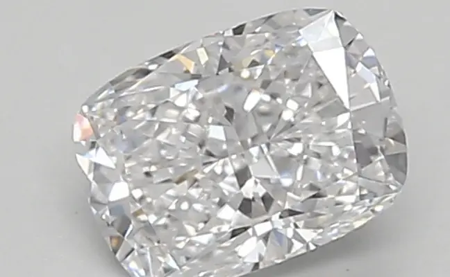 0.57ct D VVS2 Cushion (IGI)