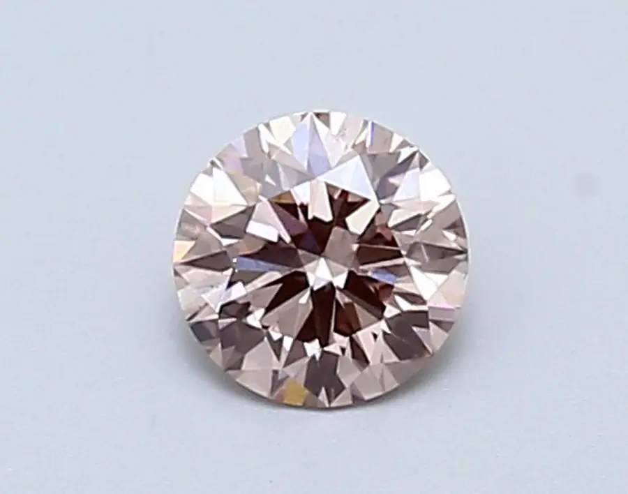 0.57ct FANCY  PINK SI1 Round (IGI)