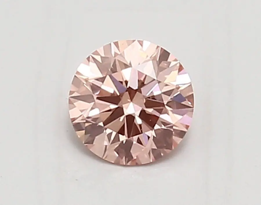 0.57ct FANCY VIVID  PINK VVS2 Round (IGI)
