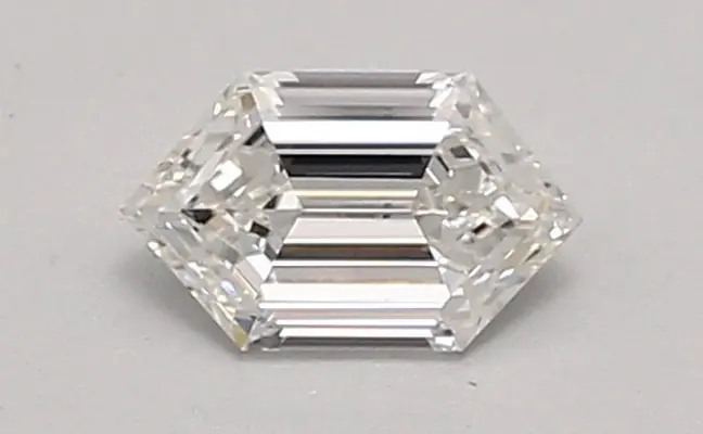 0.57ct E VVS2 Long Hexagon (IGI)