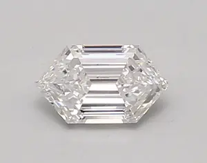 0.57ct D VS1 Long Hexagon (IGI)