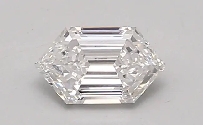 0.57ct D VS1 Long Hexagon (IGI)