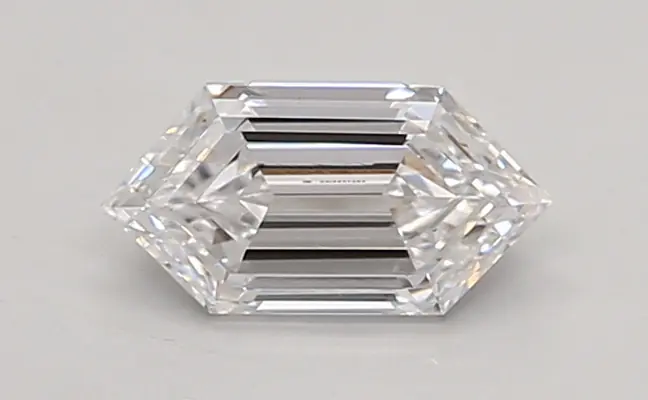 0.57ct D VS1 Long Hexagon (IGI)