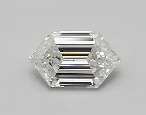 0.57ct D VS1 Long Hexagon (IGI)