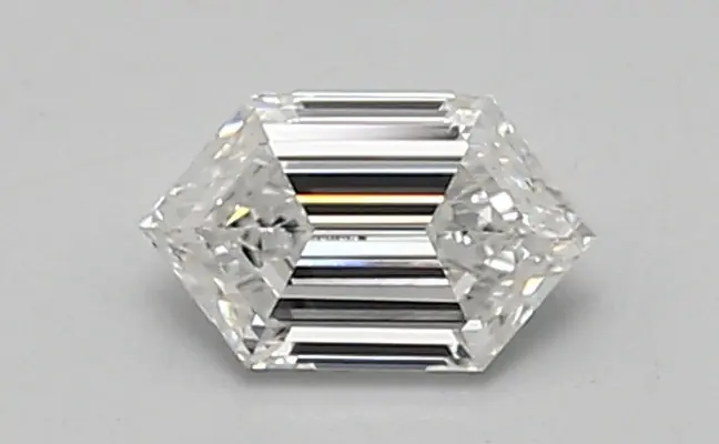 0.57ct D VS1 Long Hexagon (IGI)
