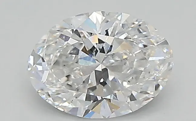 0.56ct E SI1 Oval (IGI)