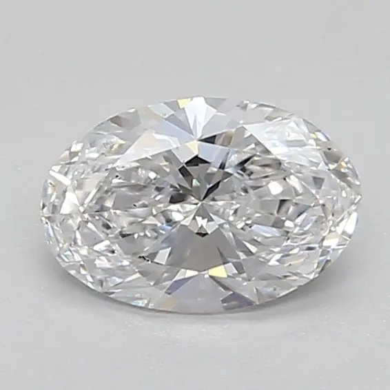 0.56ct D SI1 Oval (IGI)