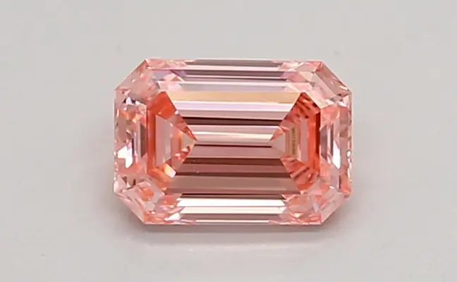 0.56ct FANCY VIVID  PINK VS1 Emerald (IGI)