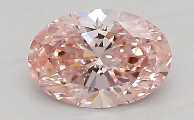 0.56ct FANCY INTENSE  PINK VVS2 Oval (IGI)