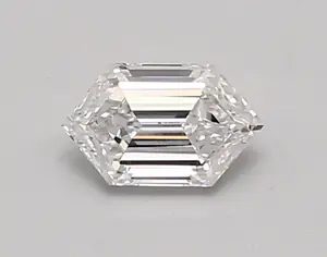 0.56ct D VVS2 Long Hexagon (IGI)