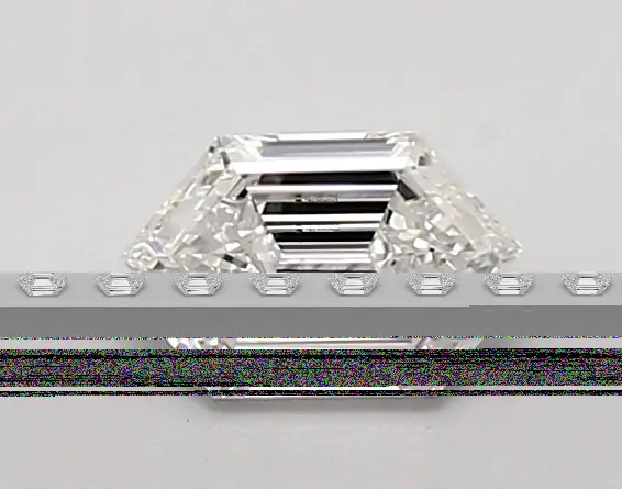 0.56ct D VVS2 Long Hexagon (IGI)