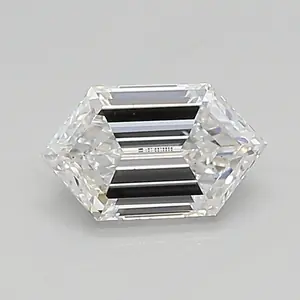 0.56ct D VS2 Long Hexagon (IGI)