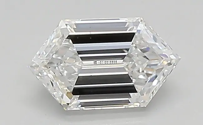 0.56ct D VS2 Long Hexagon (IGI)