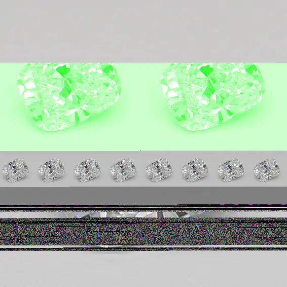 0.55ct D VVS2 Cushion (IGI)