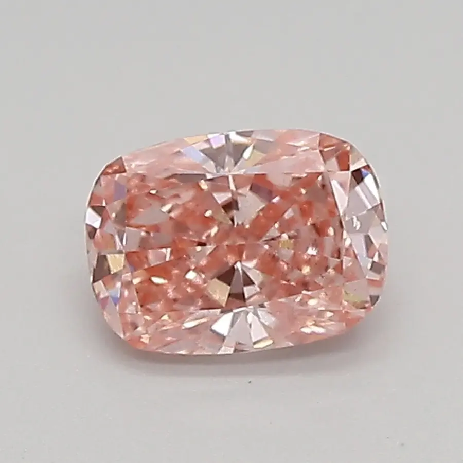 0.55ct FANCY VIVID  PINK SI1 Cushion (IGI)