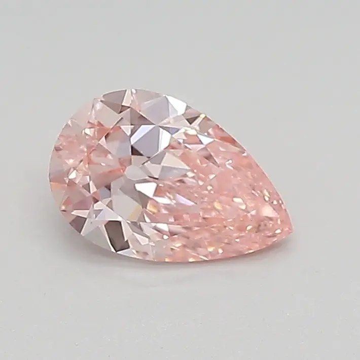 0.55ct FANCY VIVID  PINK VS1 Pear (IGI)
