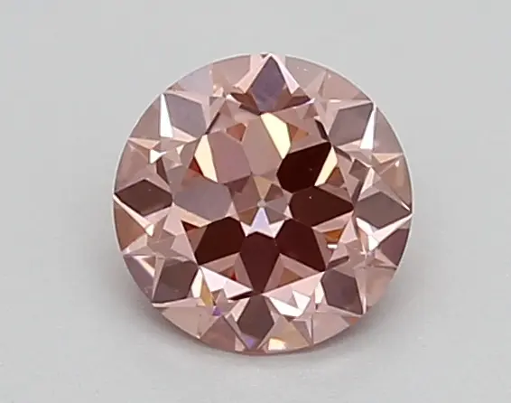 0.55ct FANCY VIVID  PINK VVS2 Euro Cut (IGI)