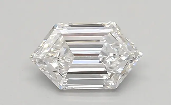 0.55ct D VVS2 Long Hexagon (IGI)