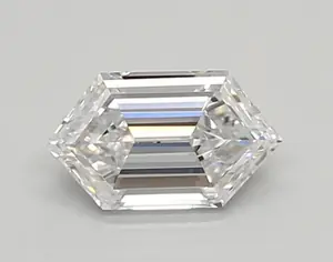 0.55ct D VVS2 Long Hexagon (IGI)