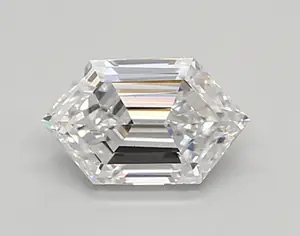 0.55ct D VS1 Long Hexagon (IGI)
