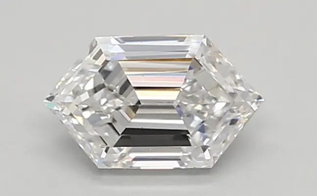 0.55ct D VS1 Long Hexagon (IGI)