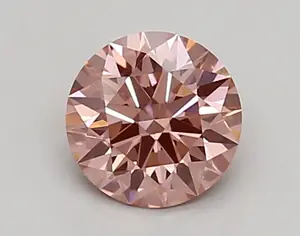 0.55ct FANCY VIVID  PINK VVS2 Round (IGI)