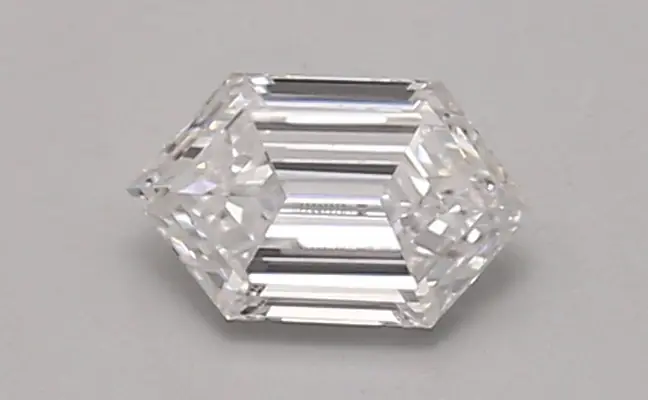 0.55ct D VVS2 Long Hexagon (IGI)