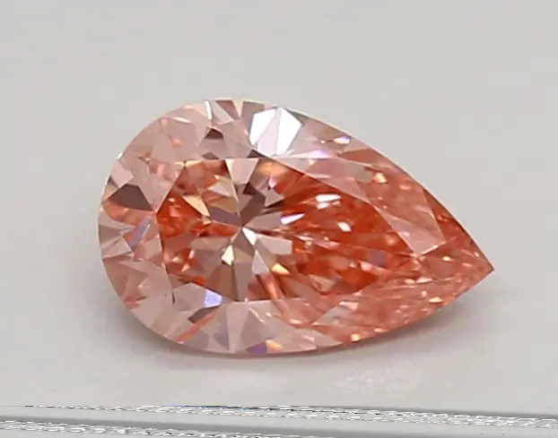 0.55ct FANCY VIVID  PINK VS1 Pear (IGI)