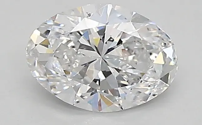 0.54ct D SI1 Oval (IGI)