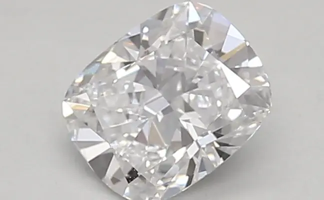 0.54ct D VVS2 Cushion (IGI)