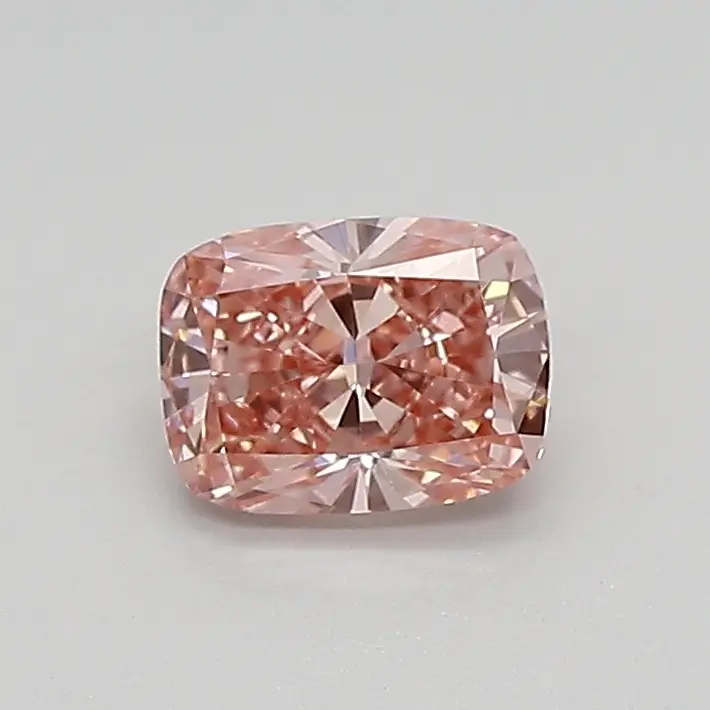 0.54ct FANCY VIVID  PINK VS2 Cushion (IGI)