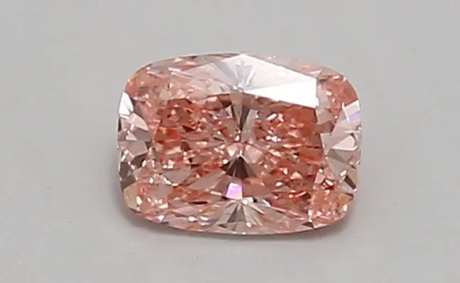 0.54ct FANCY VIVID  PINK VS2 Cushion (IGI)