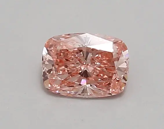 0.54ct FANCY VIVID  PINK VS2 Cushion (IGI)