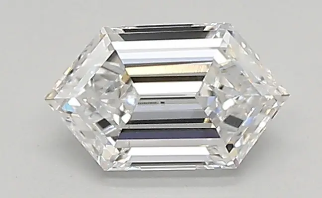 0.54ct D VVS2 Long Hexagon (IGI)