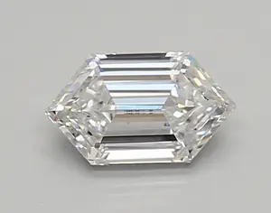 0.54ct D VS1 Long Hexagon (IGI)