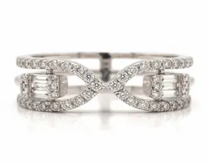 0.55 ct The Half-Carat Plus Natural Diamond Ring in Luminous White Gold