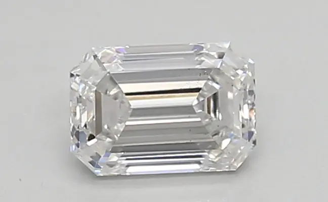 0.53ct D SI1 Emerald (IGI)