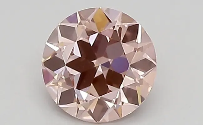 0.53ct FANCY INTENSE  PINK VS2 Euro Cut (IGI)
