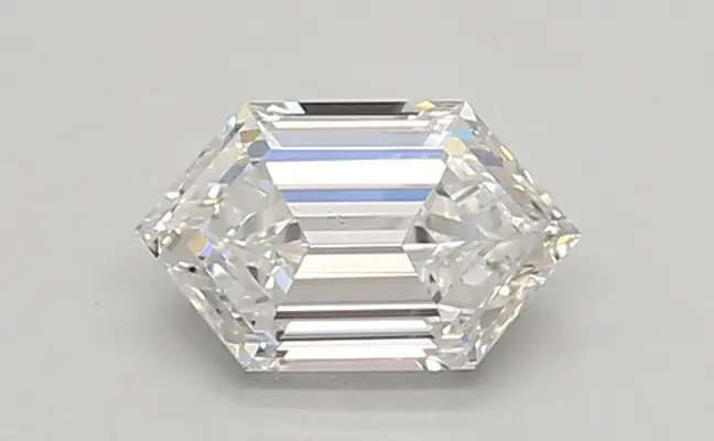 0.53ct F VS1 Long Hexagon (IGI)