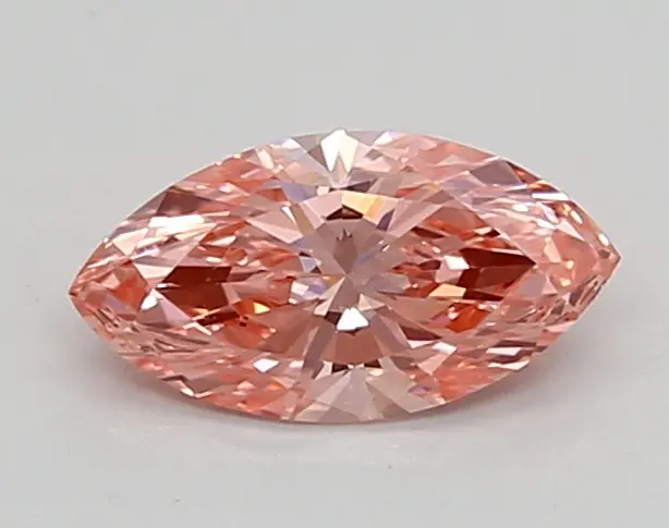 0.53ct FANCY VIVID  PINK VVS1 Marquise (IGI)