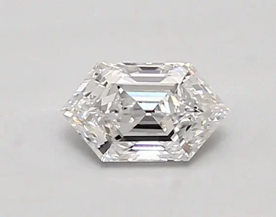 0.53ct D VVS2 Long Hexagon (IGI)