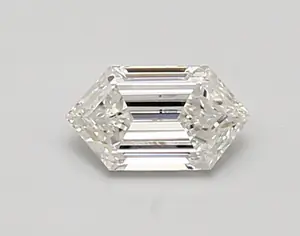 0.53ct F VS1 Long Hexagon (IGI)