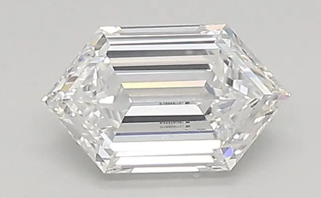 0.53ct D VVS1 Long Hexagon (IGI)