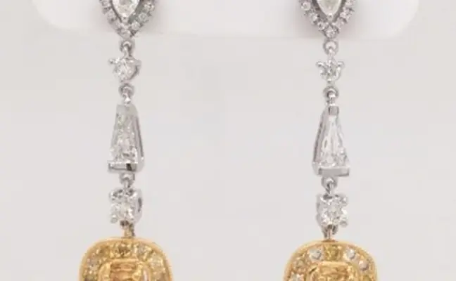 Authentic 1.28 Carat Diamond Earrings - Icy White Gold Luxury