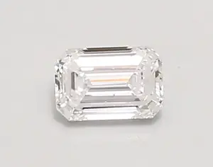 0.52ct D SI1 Emerald (IGI)