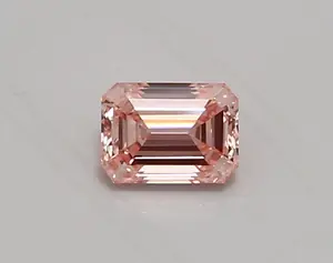 0.52ct FANCY VIVID  PINK VVS2 Emerald (IGI)