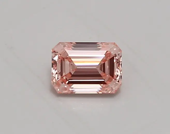 0.52ct FANCY VIVID  PINK VVS2 Emerald (IGI)